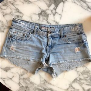American eagle denim shorts
